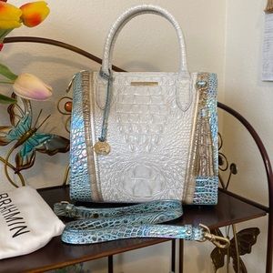 SOLD! NWOT Brahmin Small Caroline in Wonderland Swanston